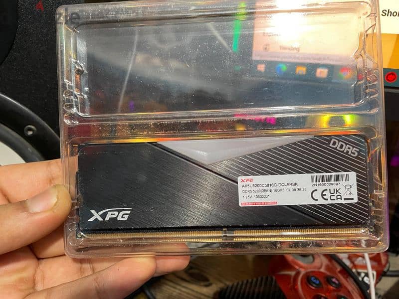 XPG LANCER RGB DDR 5 16 gb 5200 mt/s 1