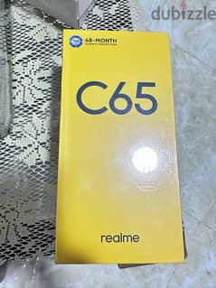 realme c65 جديد بالكرتونة مش مفتوح 0