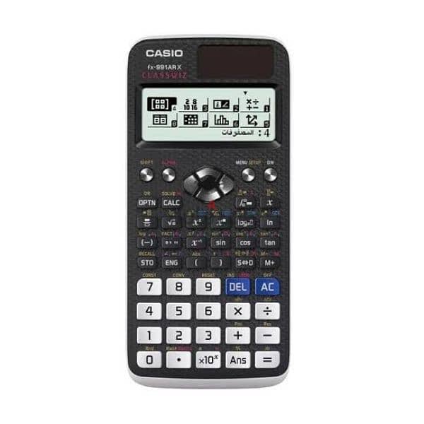 آلة حاسبة casio fx 991 arx كسر زيرو بحاله فوق الممتازه 1