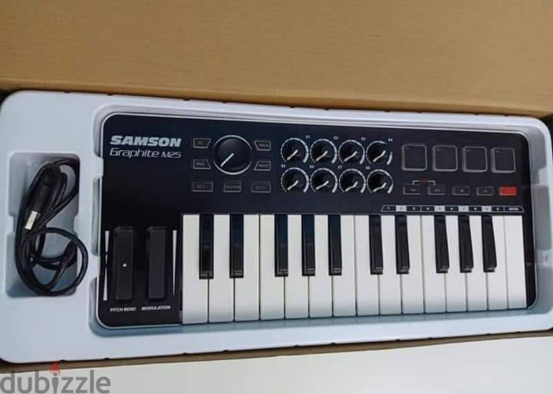 midi keyboard Samson Graphite M25 1