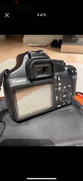 canon EOS 1100D with lens 18-55 mm 1