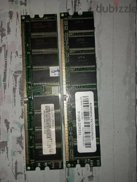 Micron MT18VDDT6472AG-262G4 512MB DDR 266 CL2 ECC PC2100U-20221-Z 0