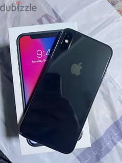 ايفون اكس iphone x 
استعمال زيرو بالكرتونه متفكش فيه مسمار