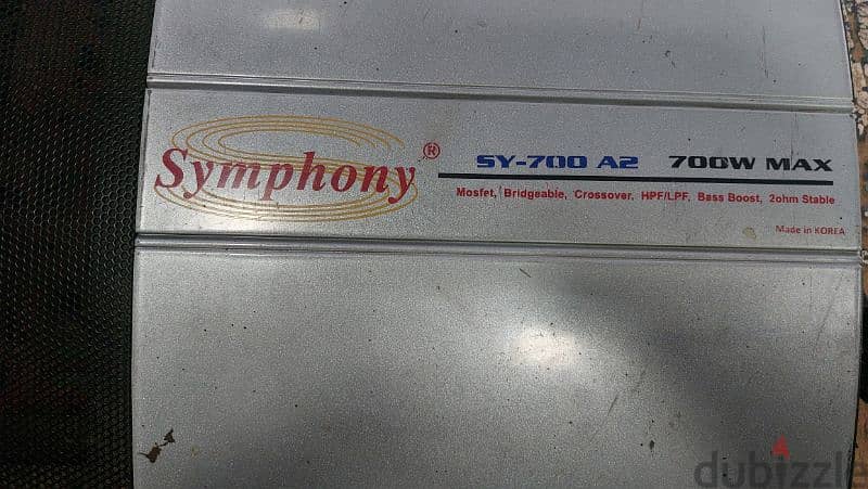 جي ام سيمفوني ٧٠٠ تو تشانل symphony 700 a2 0