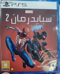 Spiderman 2 ps5 arabic سبايدر مان  2 النسخة العربي