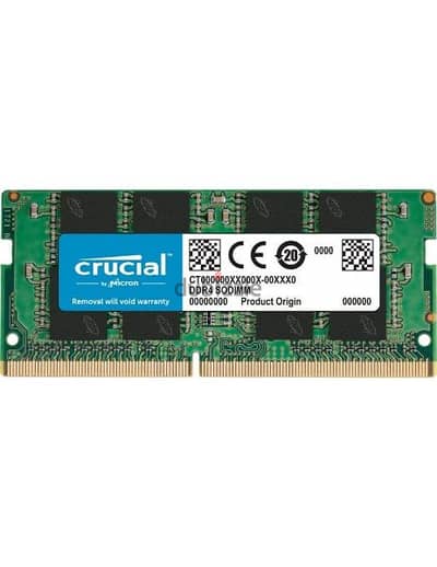 Crucial Ram DDR4 laptop 16g pass 3200