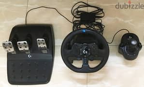 Racing Wheel Logitech G923 PS Style + Pedals + Shifter