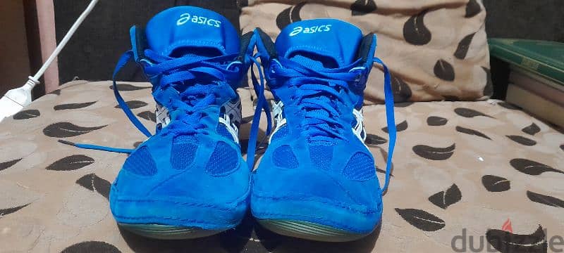 حذاء مصارعة حره asics أصلي من خارج مصر مقاس 41 قابل للفصال 4