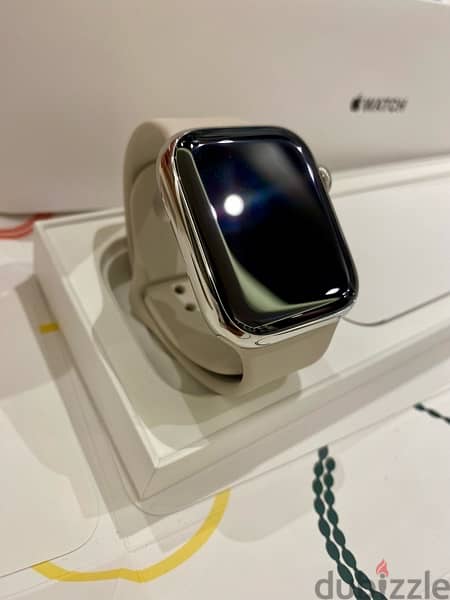 Apple watch series 7 Stainless Steel 5