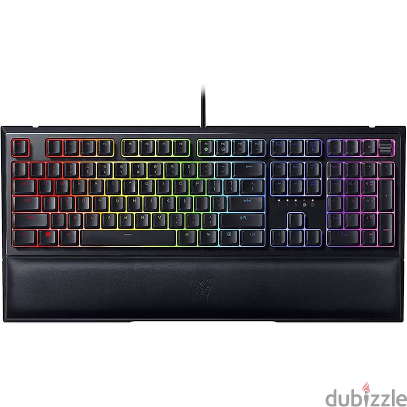 razer ornata v2 gaming keyboard hybrid mechanical key switches (arabic 2