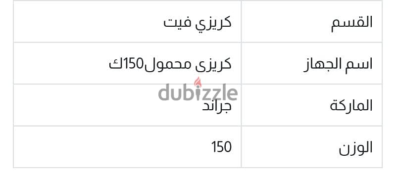 كريزي فيت الأمريكي جديد بضمان 5 سنيني بسعر 5200 بدل 6950 0