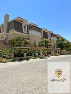 For sale, a villa with a distinctive garden, with the best division ever, in Sarai Compound, next to Madinaty and El Shorouk, with a huge discount on