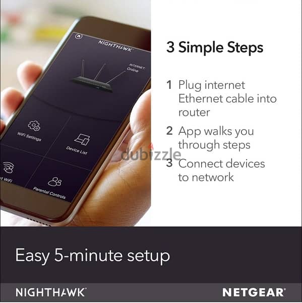 ‏netgear nighthawk x6 R8000 tri band technology mega speed router 8