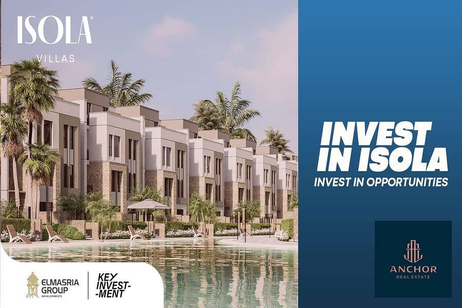 Villa Townhouse Lagoon View 4 Million Less than Company in Isola Sheikh Zayed | فيلا تاون هاوس بأقل 4 ميلون من سعر الشركة تطل على لاجون في الشيخ ذايد 10