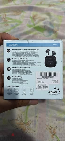 سمعات ايربودز anker r100 جديده 6