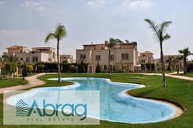 For sale villa 820m land with finishing, air conditioning and kitchen, Greens Sheikh Zayed