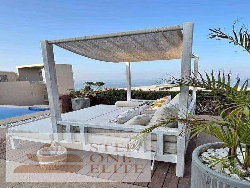 Installments over 10 years in Ain Sokhna, chalet for sale on the sea 10