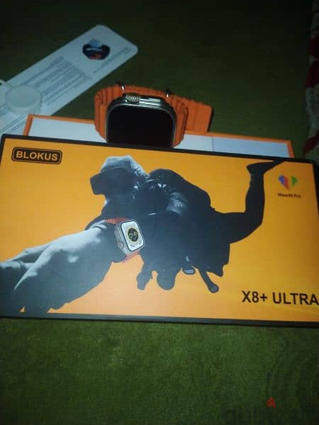 x8+ ultra watch استعمال تلت ايام مفيهاش اي خربوش 0