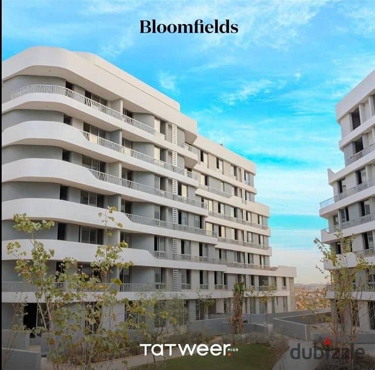 apartmant for sale at Bloomfields mostakbal city. . prime location. . installments 10