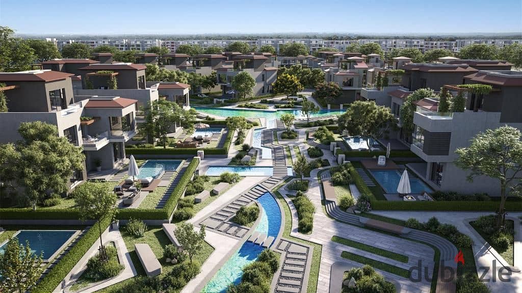 فيلا ريسيل في باديه بالم هيلز بالتقسيط باقل سعر Badya palm hills 6