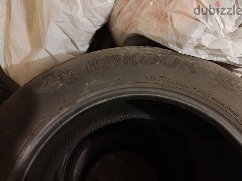 طقم 215/65R17 بحالة ممتازة 1