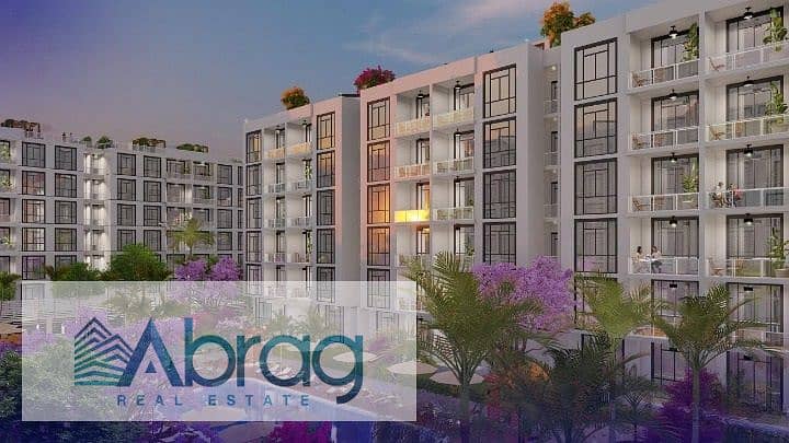 Opportunity at a special price, book without a down payment, a finished apartment at the opening price, installments in Sheikh Zayed ROVAN VIEWS 1