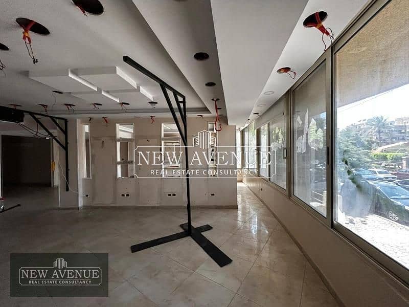 Retail At Masr ElGedida At Almaza For Rent 180m 3