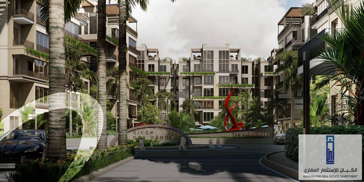 30% discount and 10-year installments for a 167-meter apartment without down payment in River Residence Compound 4