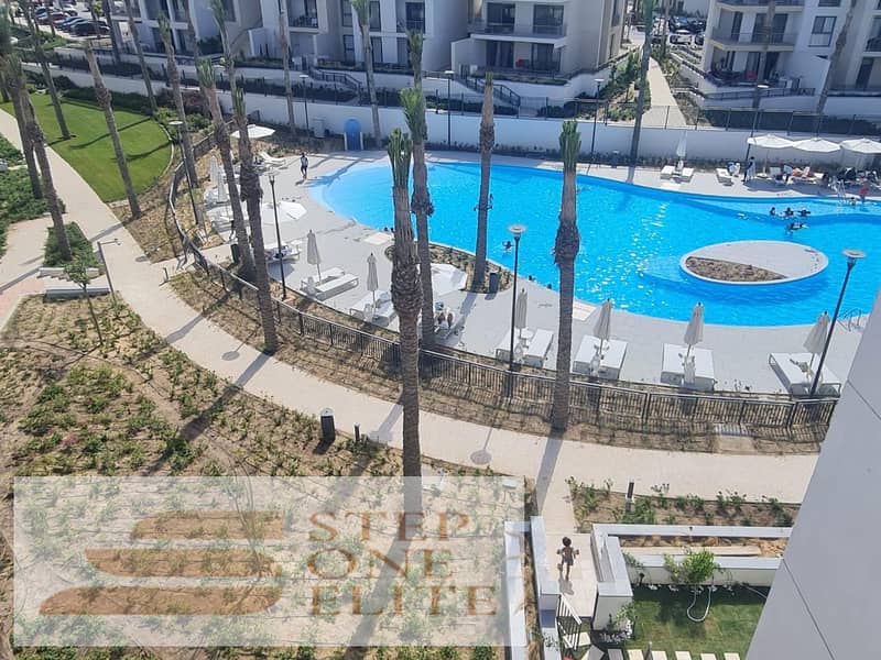 2-room chalet for sale in installments on the sea in Amwaj Village, North Coast 5