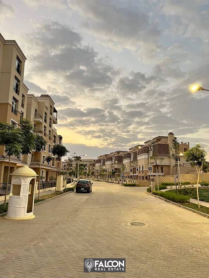 3 bedroom apartment for sale at half price and in installments in Sarai Compound 5