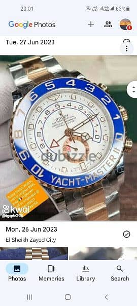 Rolex yachtmaster 2 half gold mirror 0riginal 
sapphire crystal 6