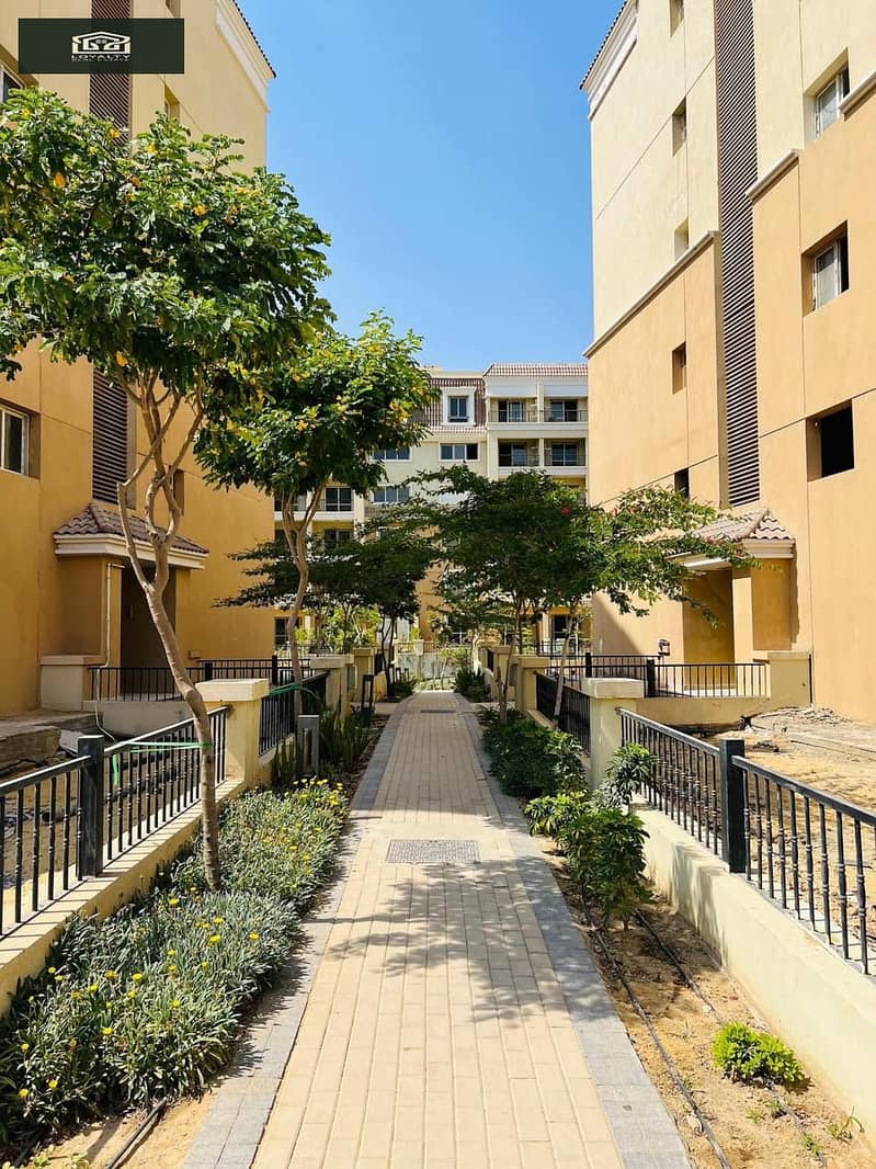 apartment for sale Fully finished with ready to move in Sarai Compound - Mostakbal City. 1