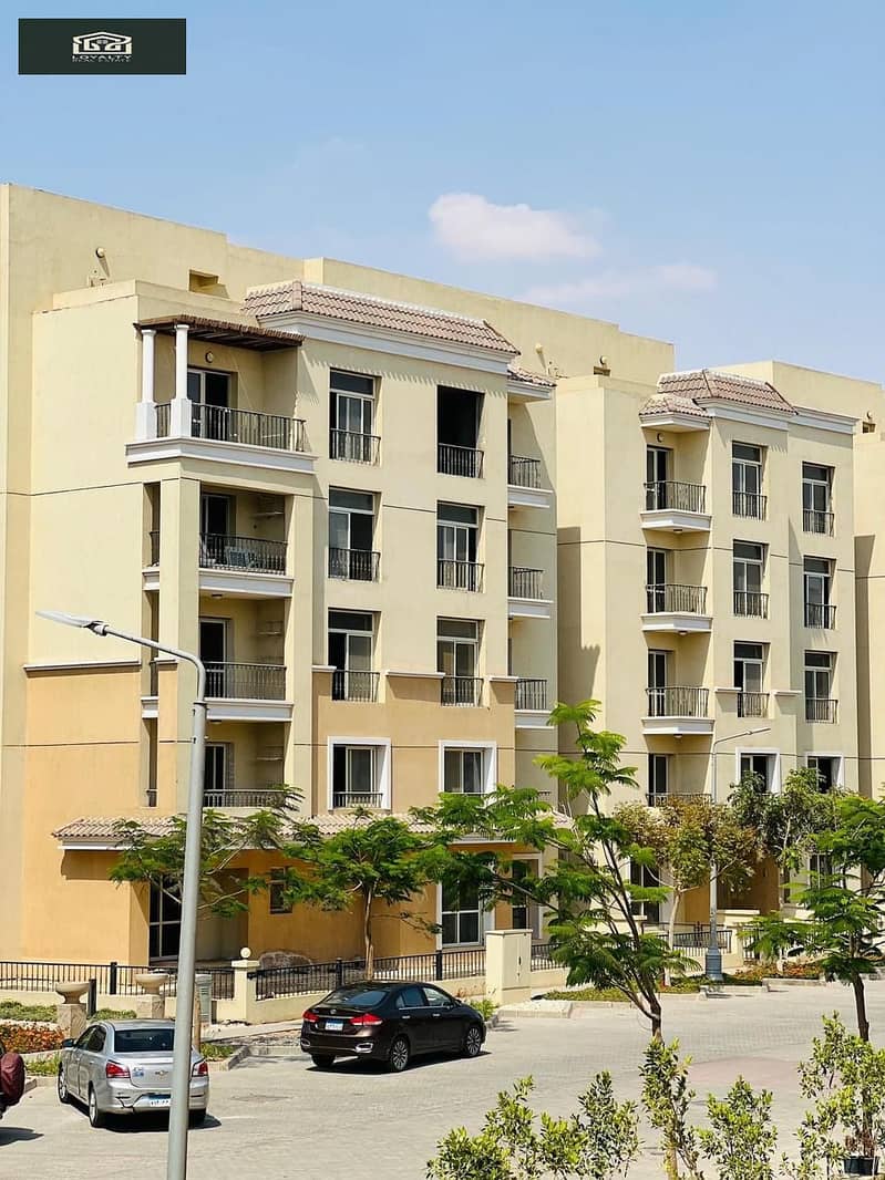 apartment for sale Fully finished with ready to move in Sarai Compound - Mostakbal City. 2