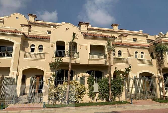 in La Vista Patio 5 New Cairo توين فيلا للبيع استلام فوري 341م في لافيستا باتيو 5 ايست باقساط الشروق القاهرة الجديدة 0