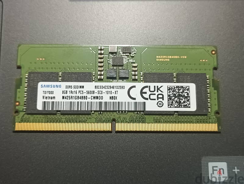 samsung Ram 8 ddr5 5600MHZ laptop 0