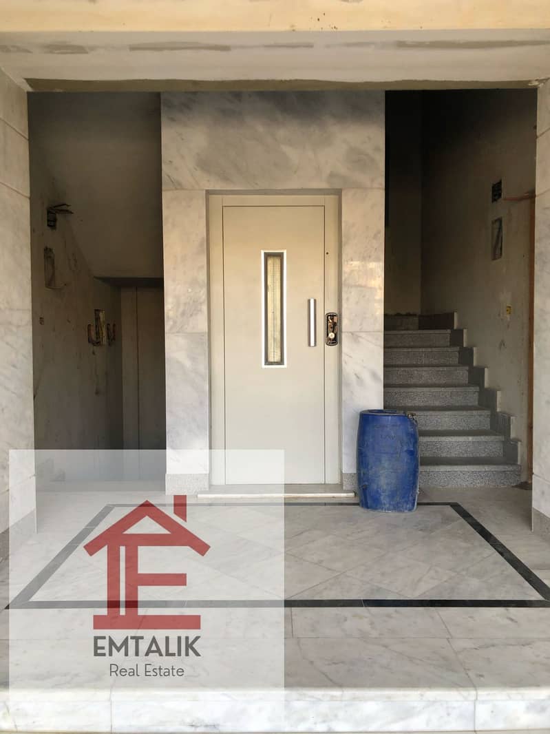 Apartment for sale in Narges building 180 meters, consisting of 3 bedrooms, 2 bathrooms, a terrace, and a 3-piece reception area, a view of the garden 3