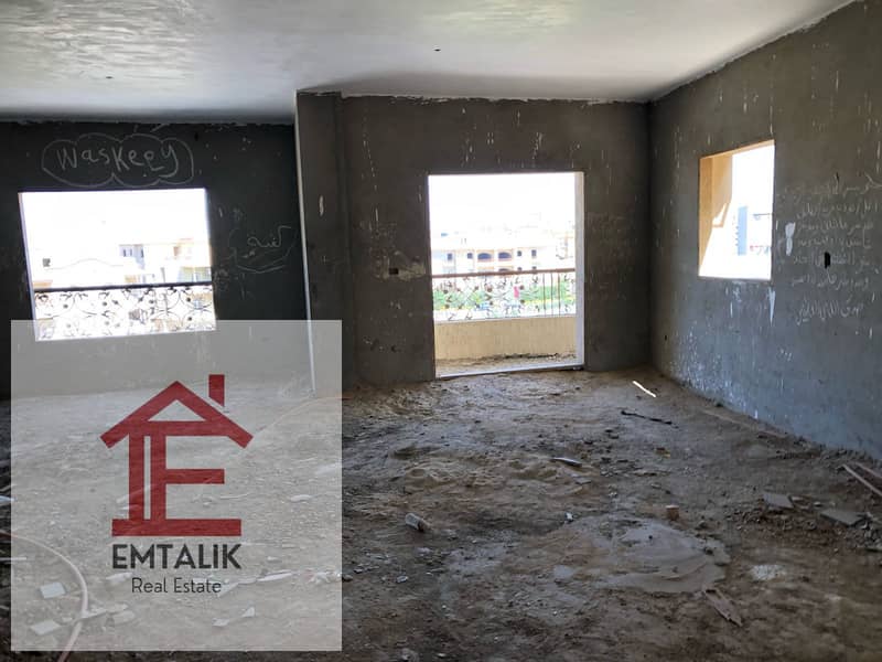 Apartment for sale in Narges building 180 meters, consisting of 3 bedrooms, 2 bathrooms, a terrace, and a 3-piece reception area, a view of the garden 6