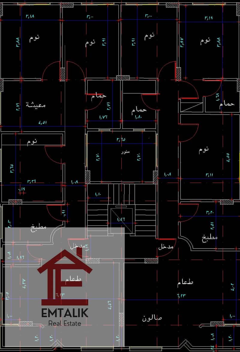 شقه للبيع في النرجس الجديدة التجمع الخامس على الشارع الرئيسي محور طلعت حرب  أمام الدبلوماسيين مباشرة 2