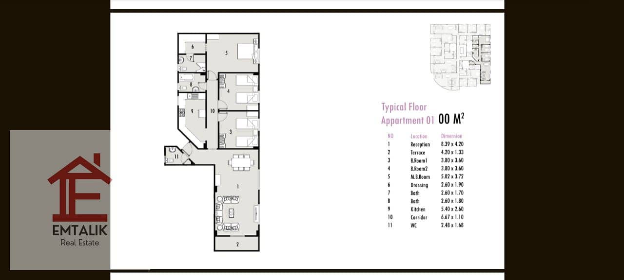 Apartment for sale in Gharb Golf & Extension compound fifth settlement 3