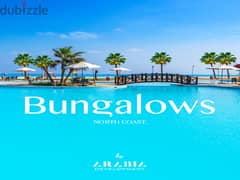 شاليه للبيع في Bungalows North Coast لشركه arabia استلام سنه 0