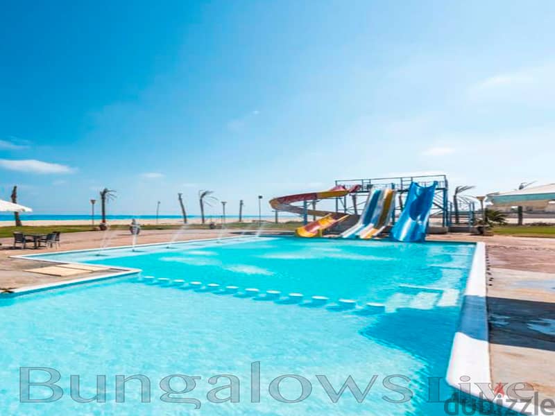 شاليه للبيع في Bungalows North Coast لشركه arabia استلام سنه 6