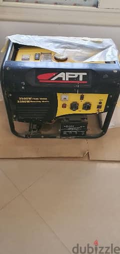 Generator apt used 3.5 -4  kilo