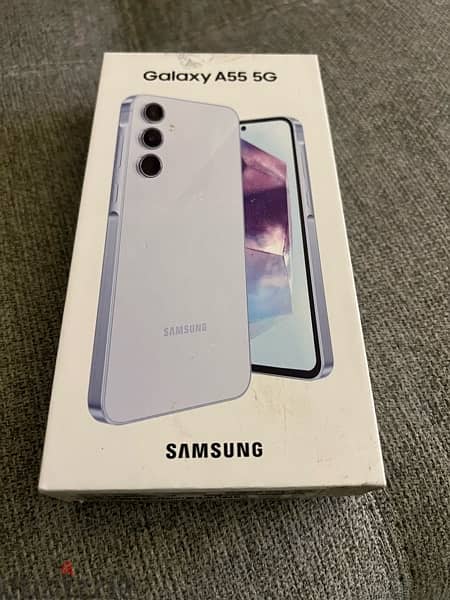 Samsung A55 sealed with warrenty 1