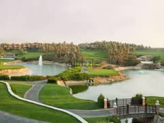 On Golf in Katameya Dunes اول سكن علي جولف القطامية ديونز بحمام سباحة 0