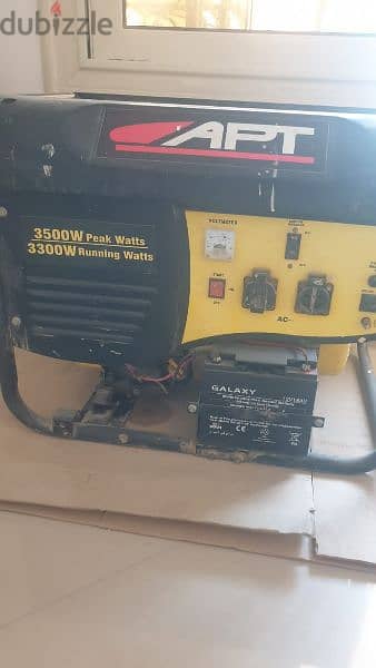 Generator apt used 3.5   kilo 3