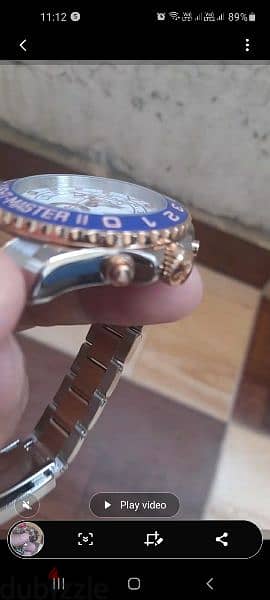 Rolex yachtmaster 2 half gold mirror 0riginal 
sapphire crystal 7