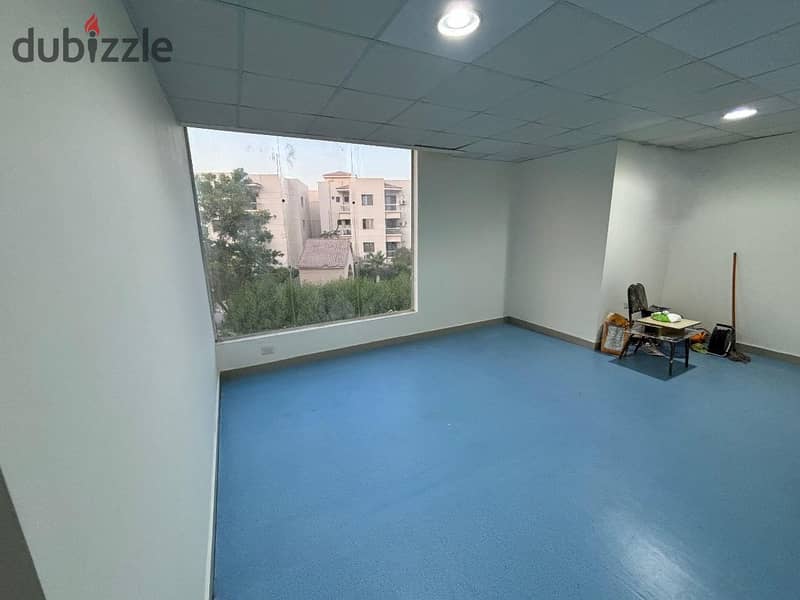 For rent,  ​​ 80 sqm - a medical clinic (dental or general) or an administrative office in the most sought-after malls on Kahraba St 13