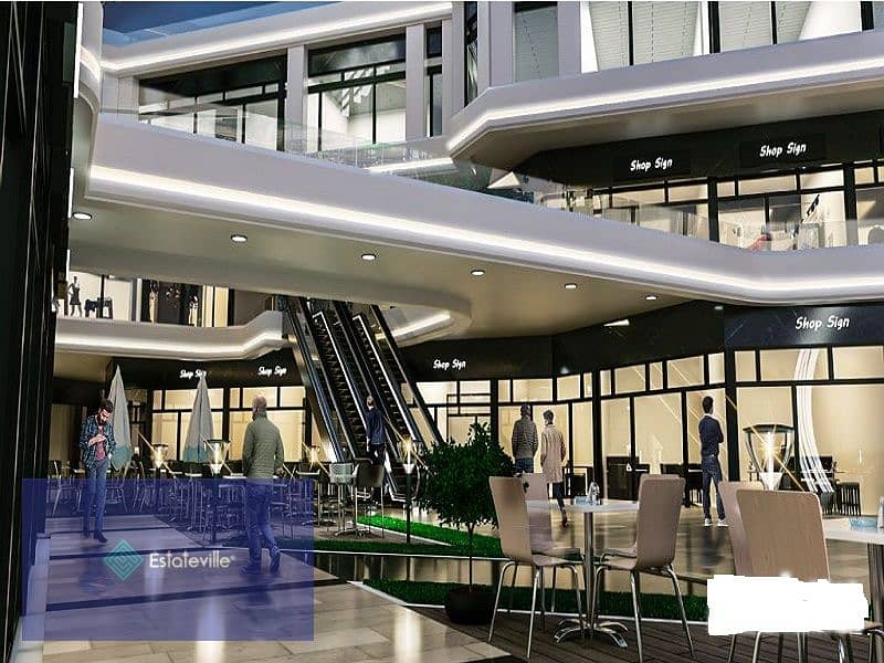 Your shop is in installments with a cash discount with the first mandatory rent in the recreation and shopping area with constructions on the ground n 5