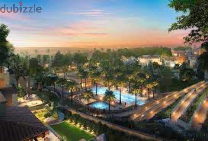 فيلا في اب تاون كايروعلي اكبر مساحه جولفVilla On Golf in UpTown Cairo 2