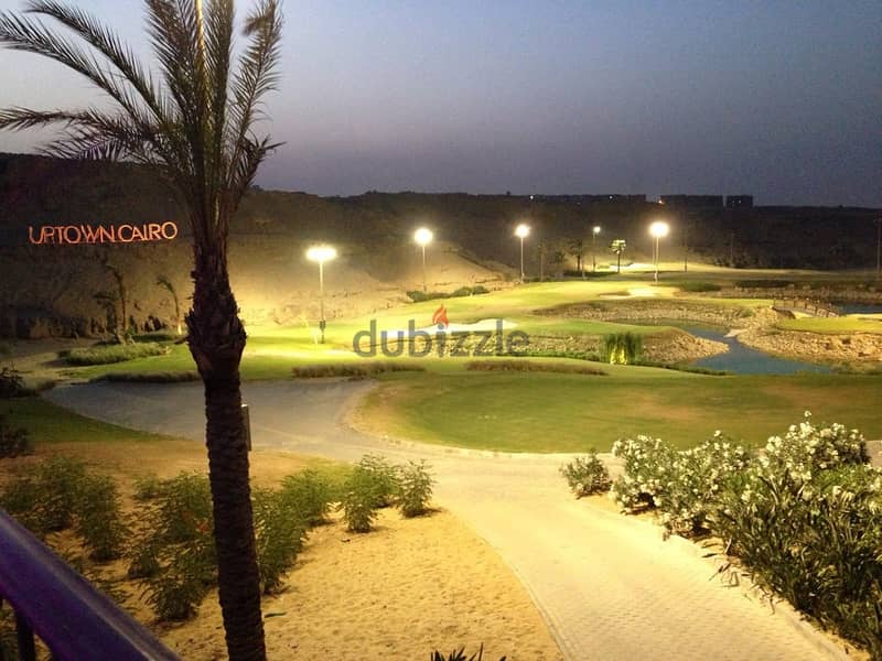 فيلا في اب تاون كايروعلي اكبر مساحه جولفVilla On Golf in UpTown Cairo 10